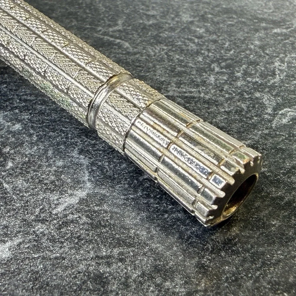 Vintage 1956 Gillette B2 TTO Flare Tip Super Speed DE Safety Razor